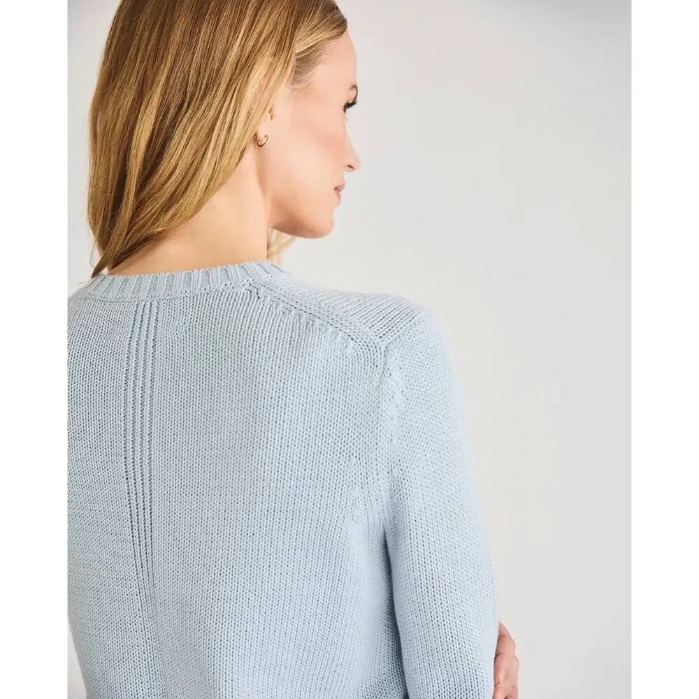 State of Cotton NYC Addison Sweater Sky Blue Size M NWOT w/dust bag